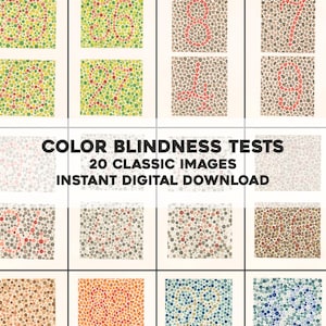 Color blind test - Etsy 日本