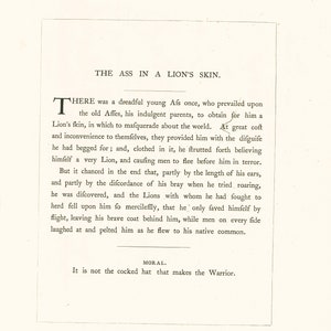 44 Vintage Aesops Fables Illustrated Stories Tales | HQ Image Bundle ...