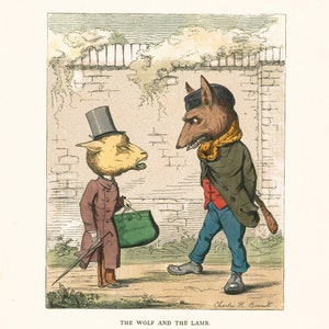 44 Vintage Aesops Fables Illustrated Stories Tales | HQ Image Bundle ...