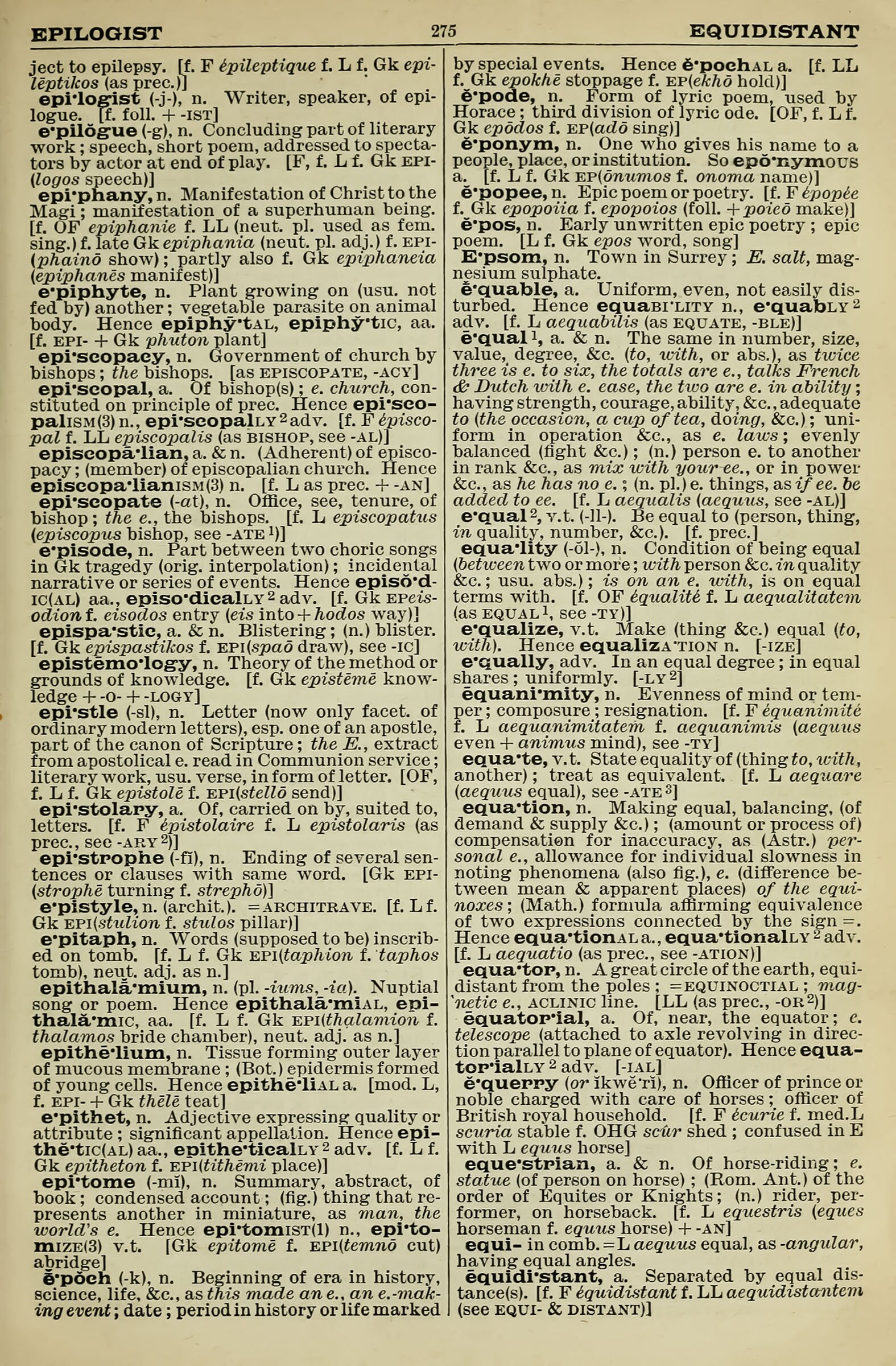 90 Vintage English Dictionary Pages Set 4 ENG-GRA | HQ Image Resource ...