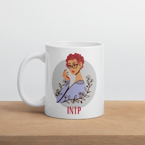 INTP Mug, INTP Gift, Introvert Mug, Introvert Gift for Introvert, MBTI Mug, Myers Briggs, Logician Mug, Personality Type, Psychology Mug