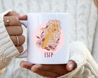 ESFP Tasse, ESFP Geschenk, Extrovertierte Tasse, Extrovertiertes Geschenk für Extrovertierte, MBTI Tasse, Myers Briggs, Performer Tasse, Persönlichkeitstyp, Psychologie Tasse