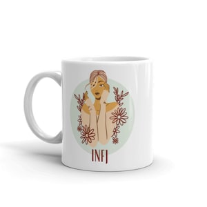 INFJ Mug, INFJ Gift, Introvert Mug, Introvert Gift for Introvert, MBTI Mug, Myers Briggs, Advocate Mug, Personality Type, Psychology Mug