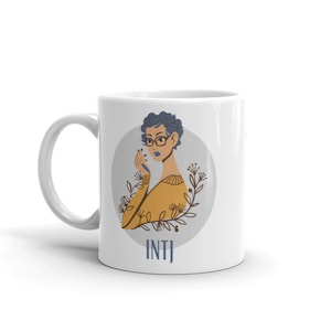 INTJ Mug, INTJ Gift, Introvert Mug, Introvert Gift for Introvert, MBTI Mug, Myers Briggs, Architect Mug, Personality Type, Psychology Mug