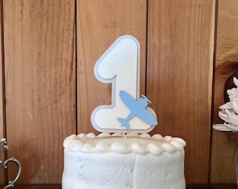 Cake topper, time flies cake topper, time flies birthday party decor, time flies birthday party decorations, time flies birthday party cake