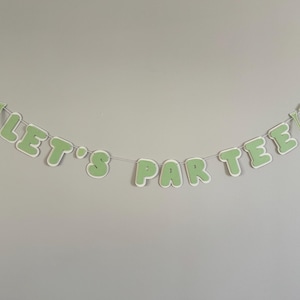 Let&#39;s Part-Tee Banner, Golf Party Banner, Golf Party Backdrop, Golf Party Decor, Golf Decorations, Golf Birthday Party, Golf Theme Party
