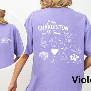 Custom Coastal Bachelorette T-Shirt: Personalized Beach Trip Tee image 3