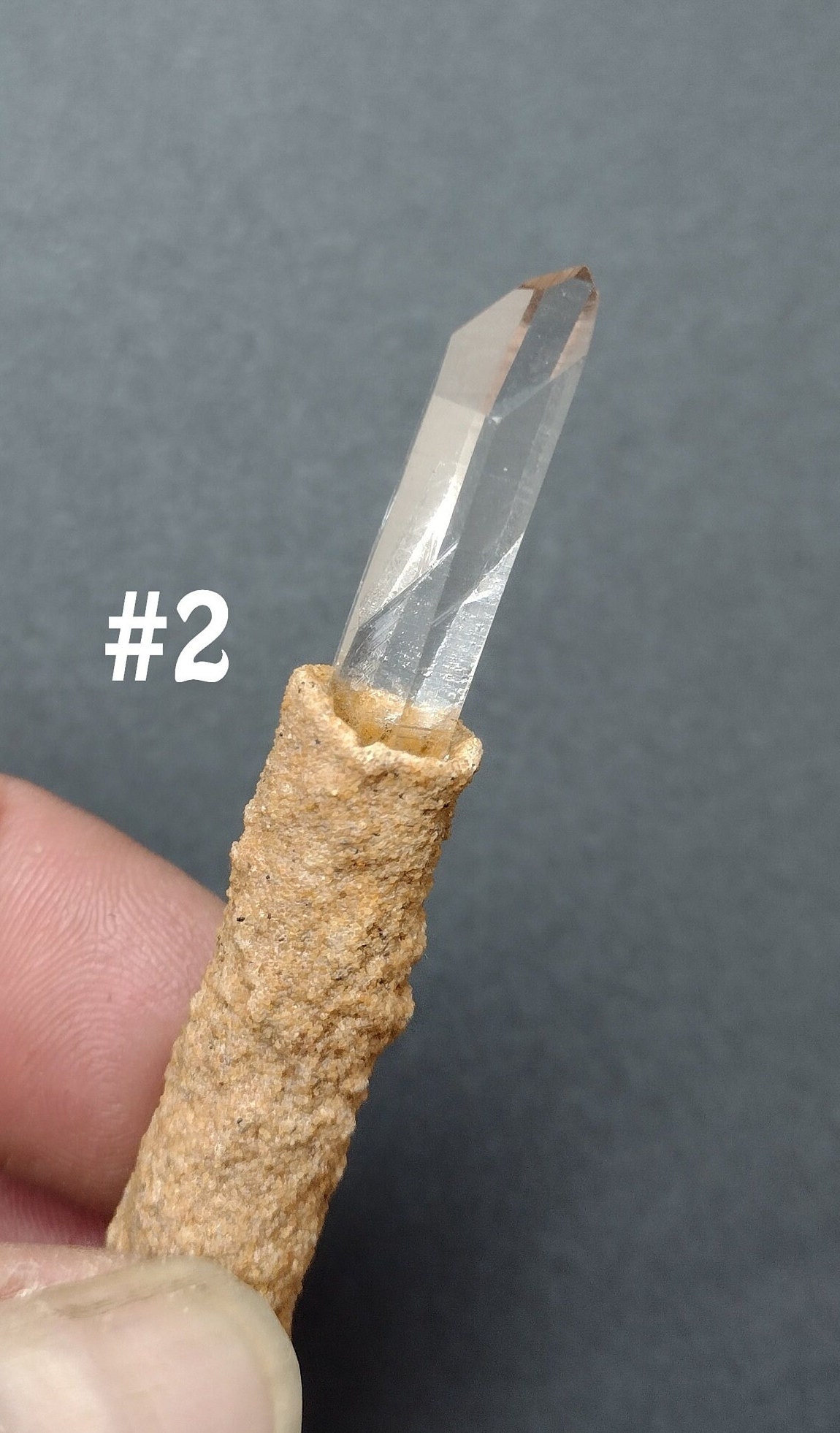 Select From 3 LIGHTNING WANDS 100 Natural Quartz and Fulgurite Wand Lightening Charged Crystal