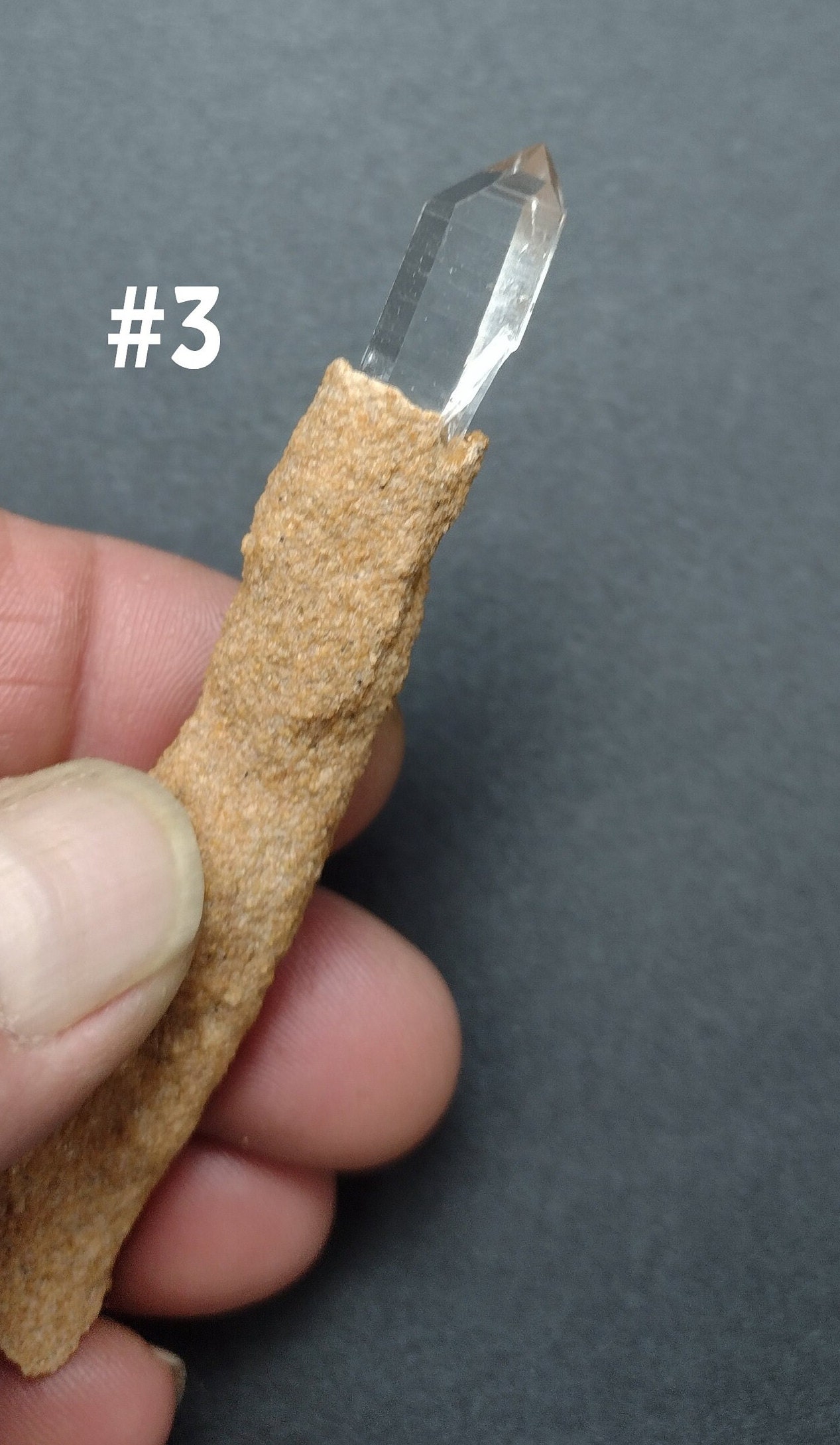 Select From 3 LIGHTNING WANDS 100 Natural Quartz and Fulgurite Wand Lightening Charged Crystal