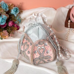 Ladies purse pink colour clearance