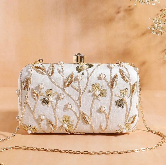 Hand Bag For Wedding Party Diamond Clutch Bag Ladies Luxury – Tiffany Bridal