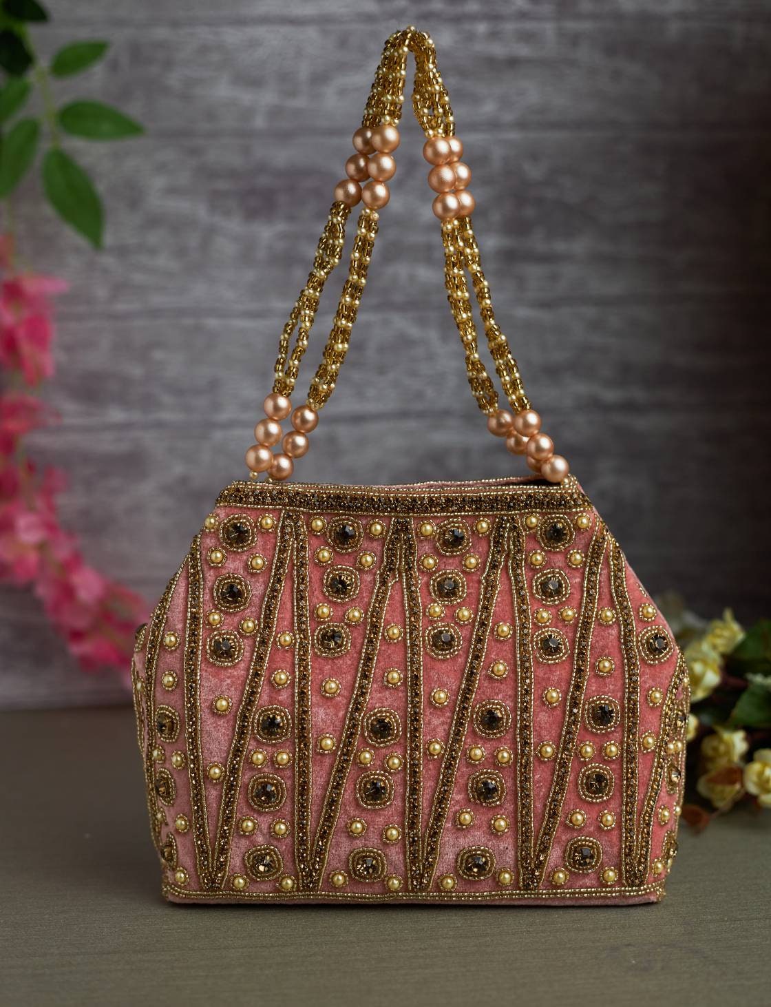 Luxurious Hand Bag - Mata Payals Exclusive Silver Jewellery
