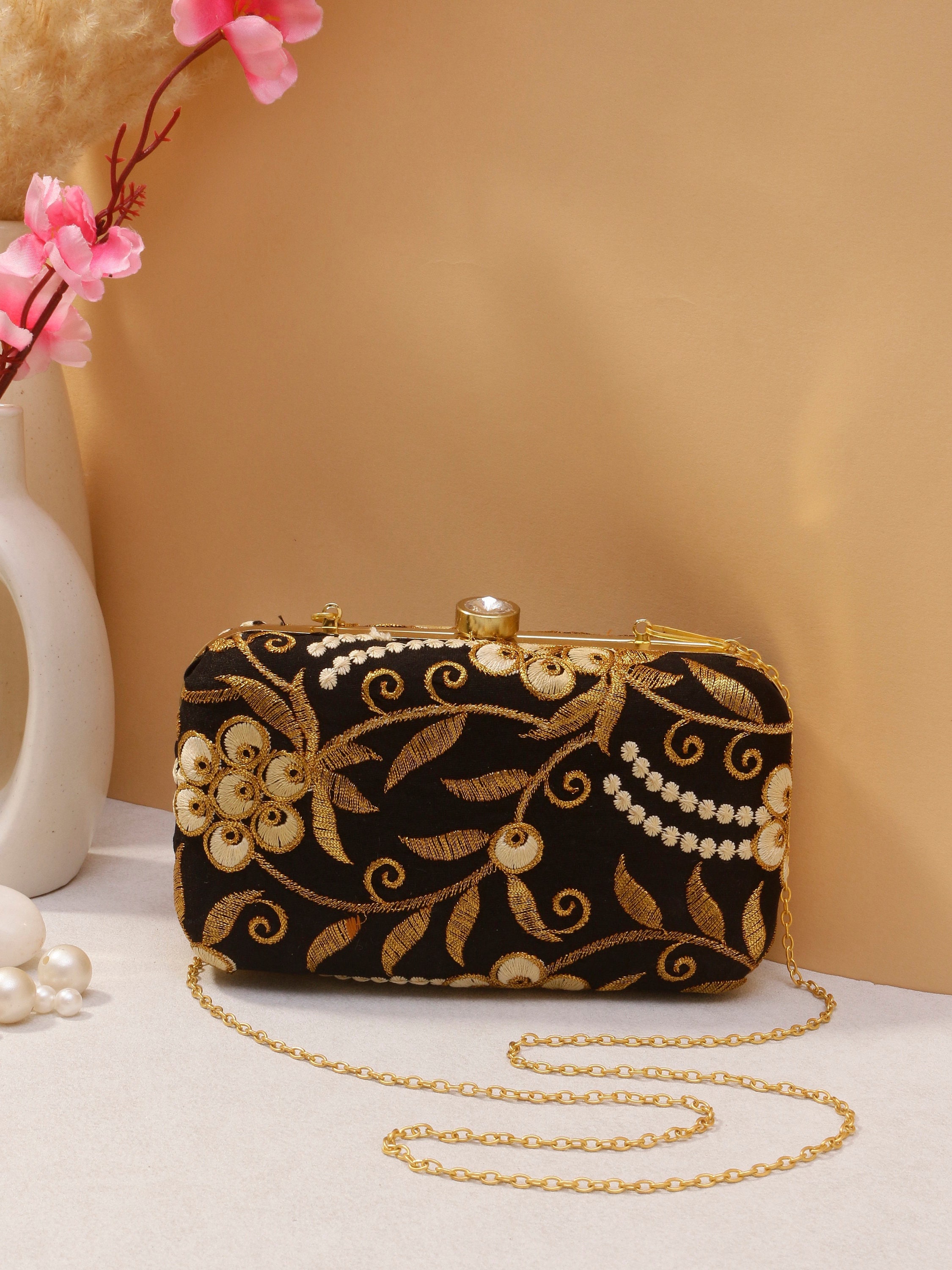 Women Wedding Clutch Bag Gold Fuchsia Silver Gold Black Purse Ladies Handbag  Party Purse Bridal Shoulder Bag Women Evening Bags - Evening Bags -  AliExpress