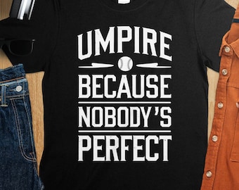 Unique Umpire T-Shirt, Sporty Design for Baseball Fans, Perfect Gift for Umpires, umpire gift