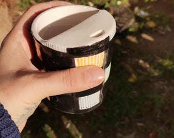 Handmade Ceramic Tumbler To-Go Mug - Stylish & Eco-Friendly Travel Mug