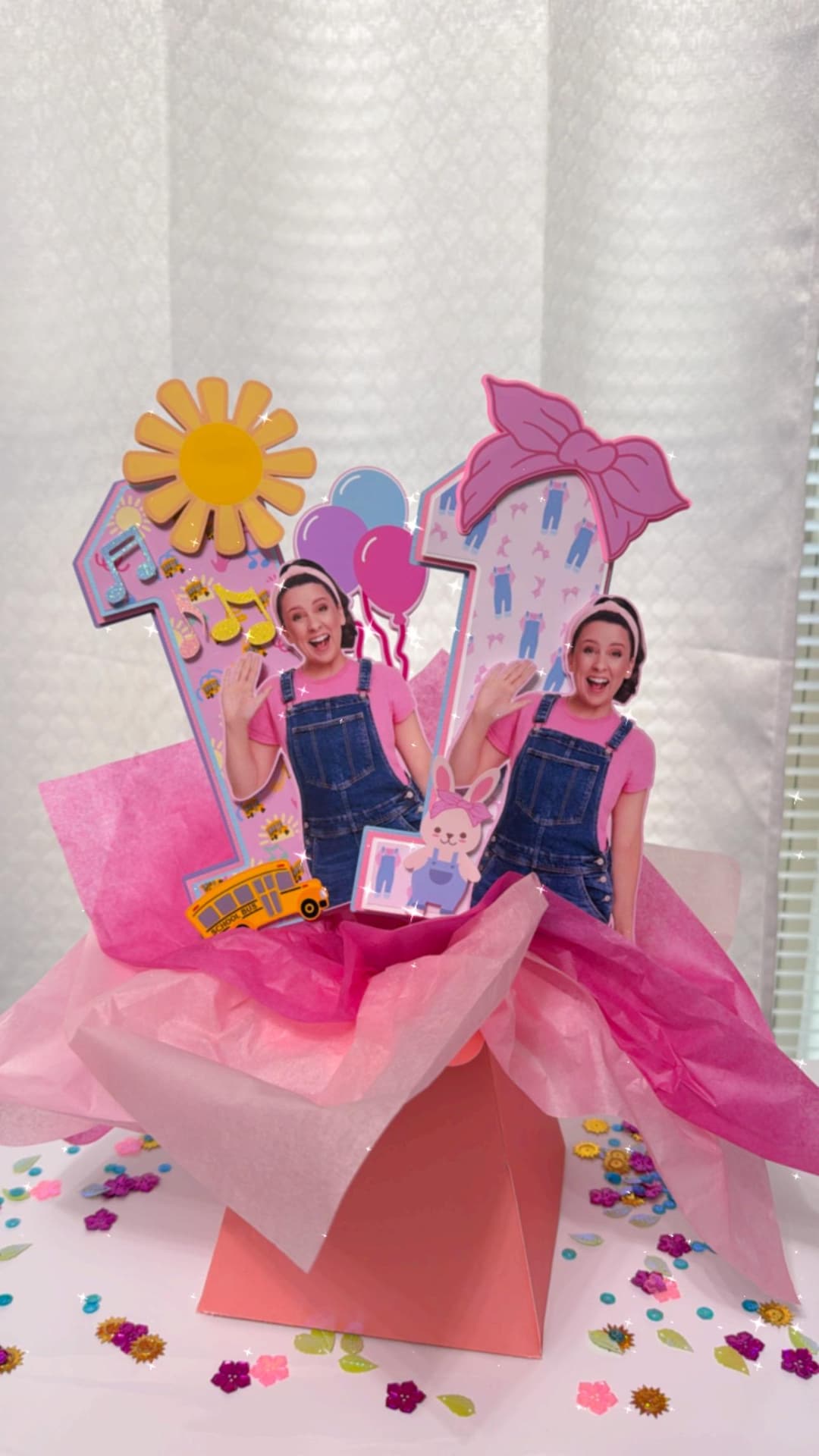 Ms. Rachel Centerpiece Decorations/ Ms. Rachel's First Birthday Party ...