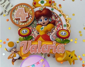Princess Daisy Cake Topper