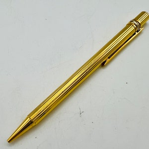 Lovely Cartier 18K Gold Plated Ballpoint Pen