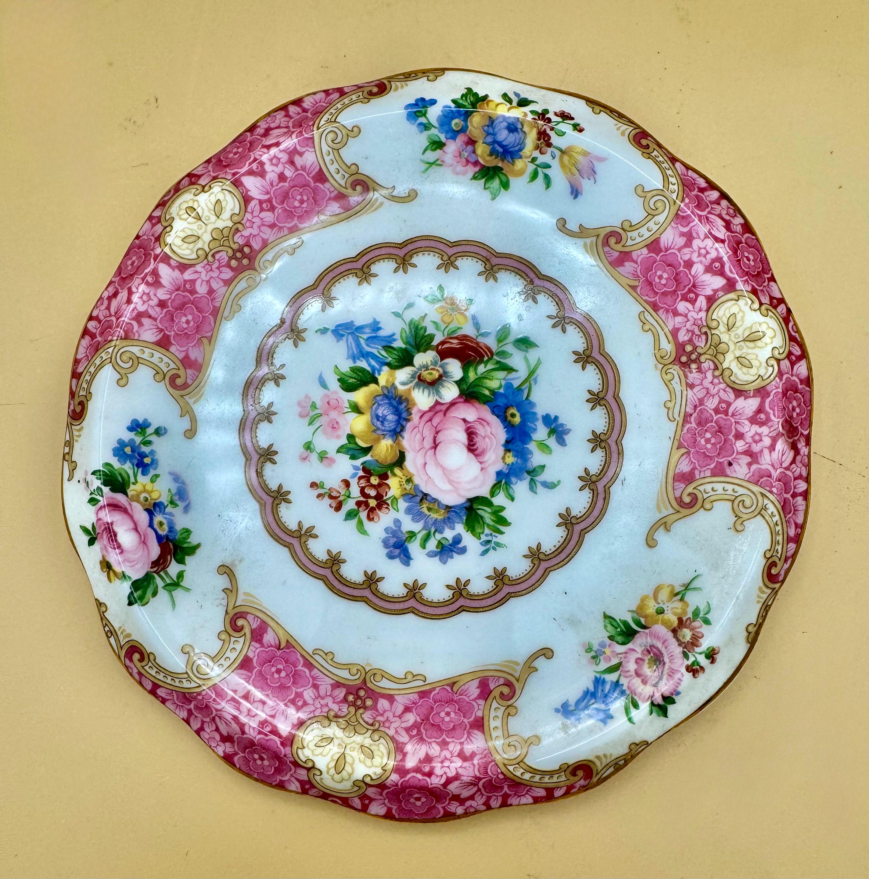 Scarce Royal Albert Lady Carlyle Bone China Porcelain Trivet Hot
