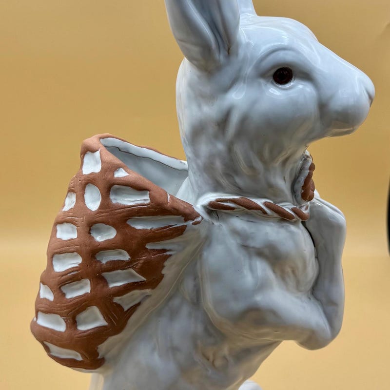 Terracotta Bunny White - Etsy