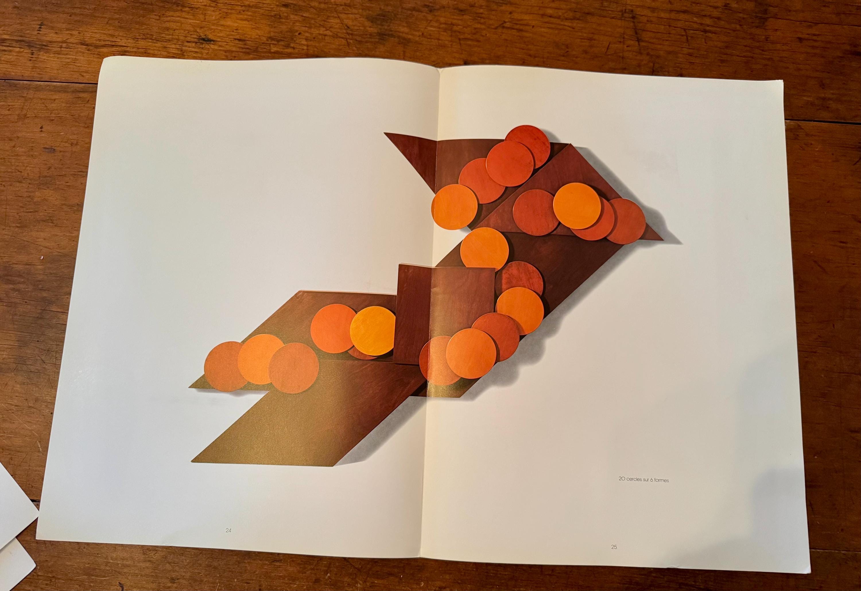 Derrière Le Miroir #228 Pol Bury Moderne Art 1978 French Art