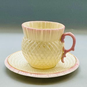 Belleek Cup Saucer - Etsy