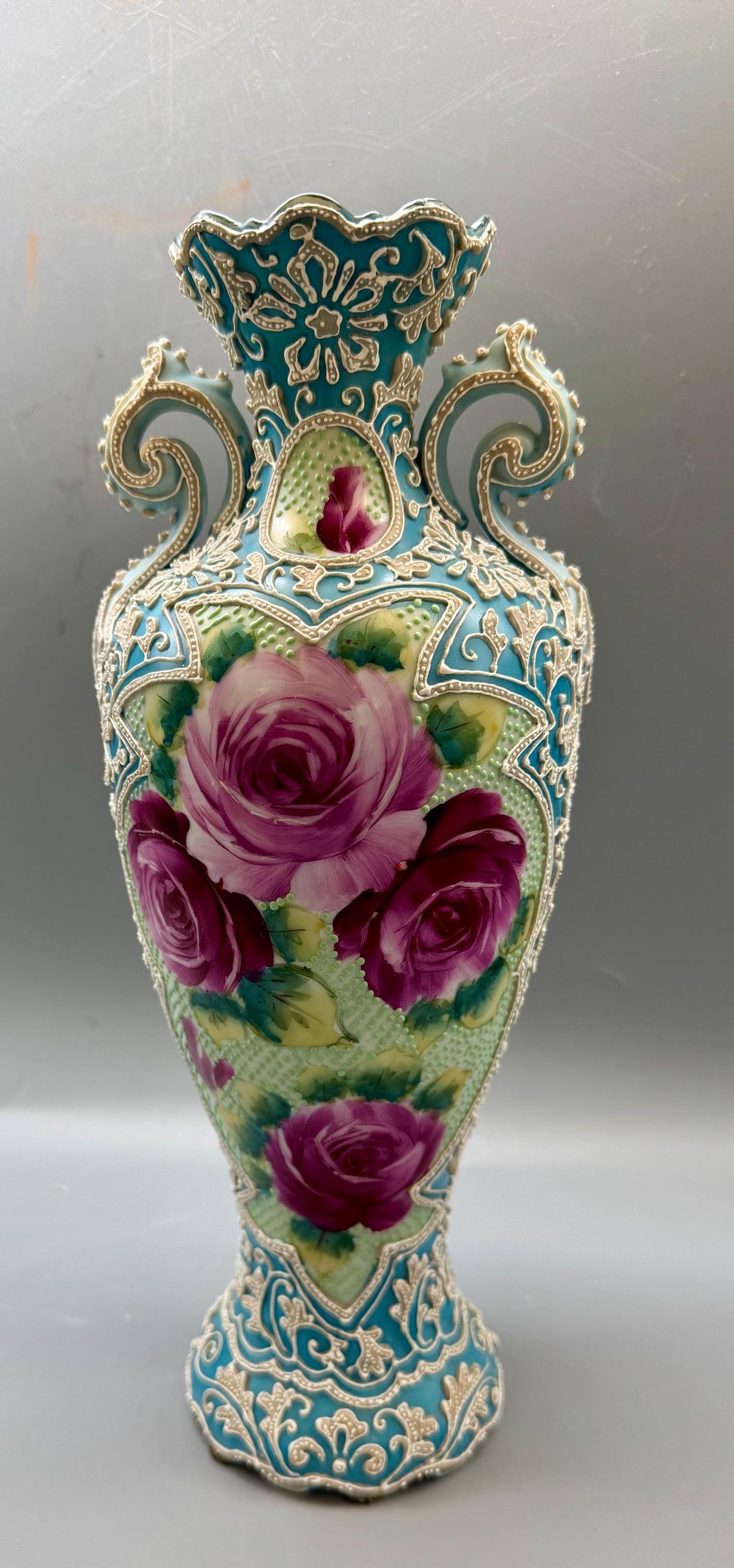 Antique nippon vase - Etsy 日本 Antique nippon vase - Etsy 日本