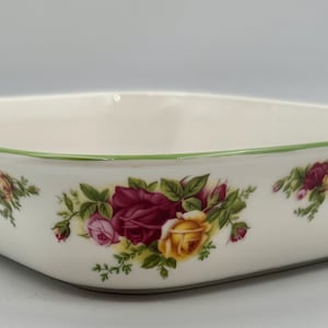 Old Country Rose Serving Dish - Etsy