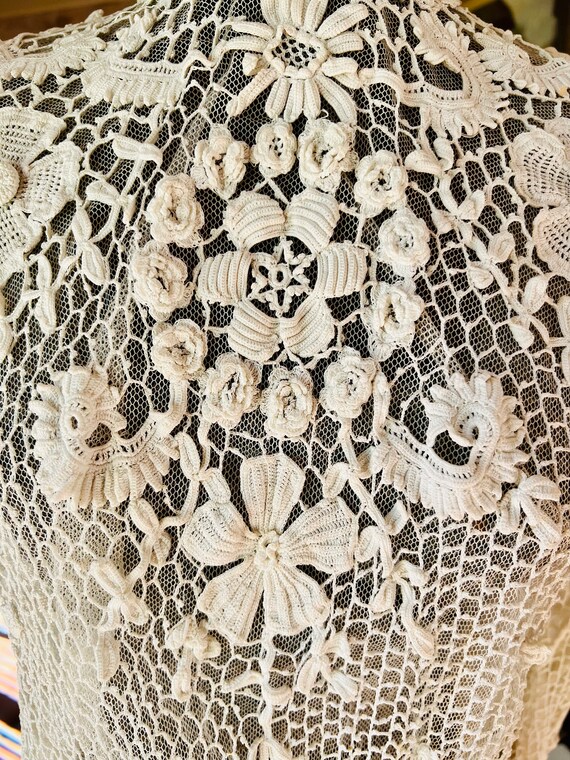 Wonderful authentic Antique Edwardian Hand Croche… - image 6