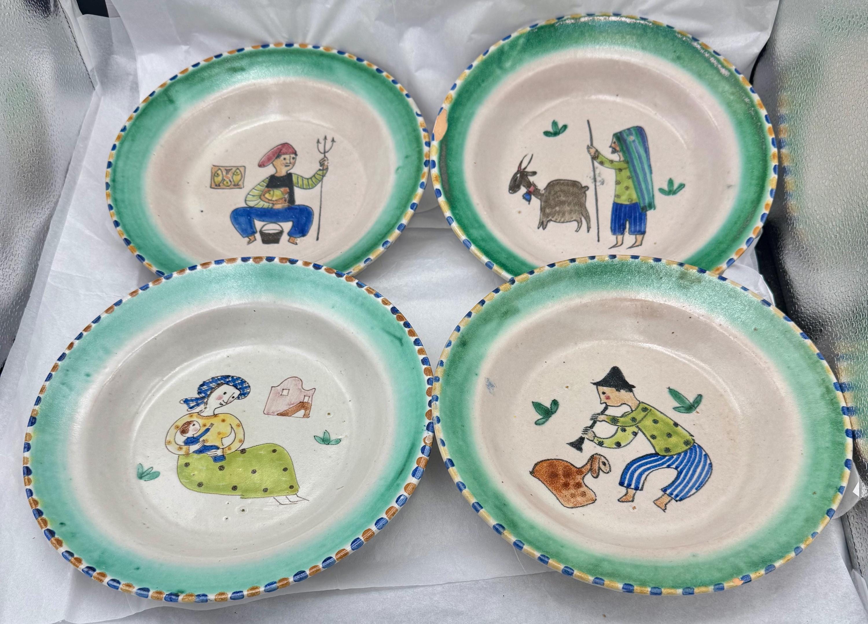 レア！ 新品未使用 VIETRI ヴィエトリ イタリア PlaceMats 4枚 Vietri ceramics - Etsy 日本