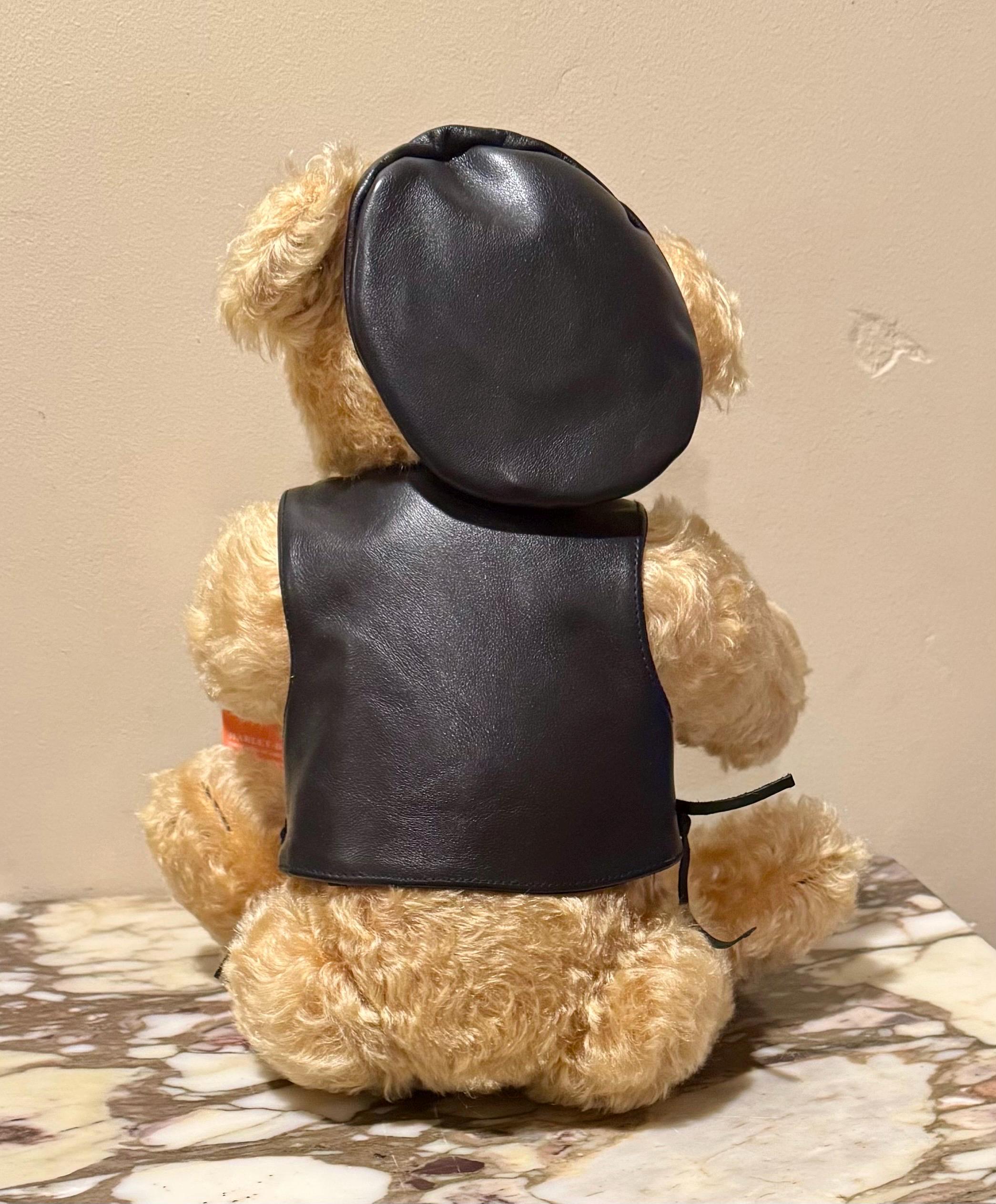Stieff Harley Davidson Ltd Ed 2003 Teddy Bear W/box & Papers Ex