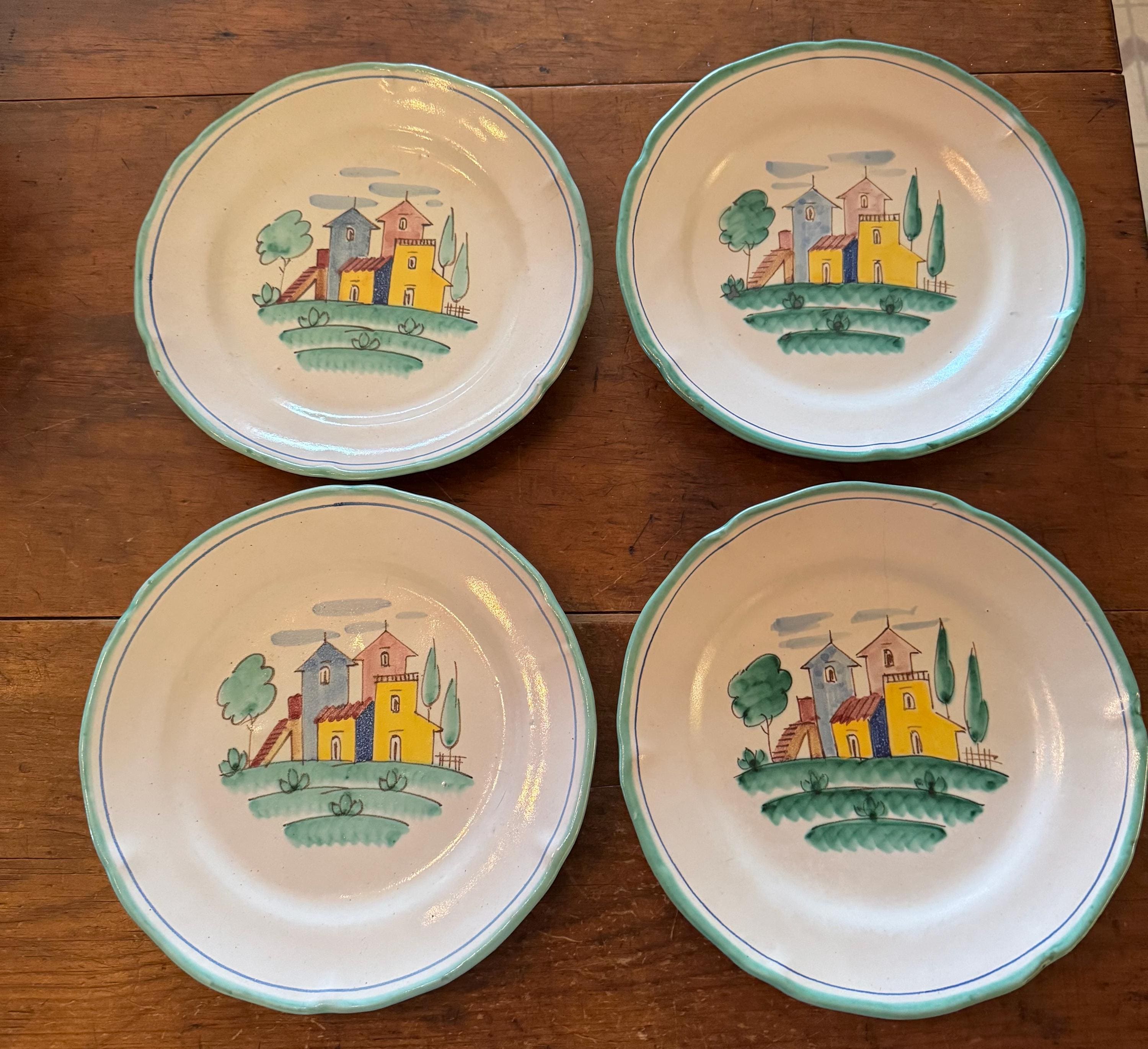 Positano dinner plate - Etsy 日本