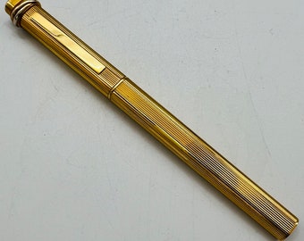Vintage Cartier Paris Gold Filled Vendome Ballpoint Pen