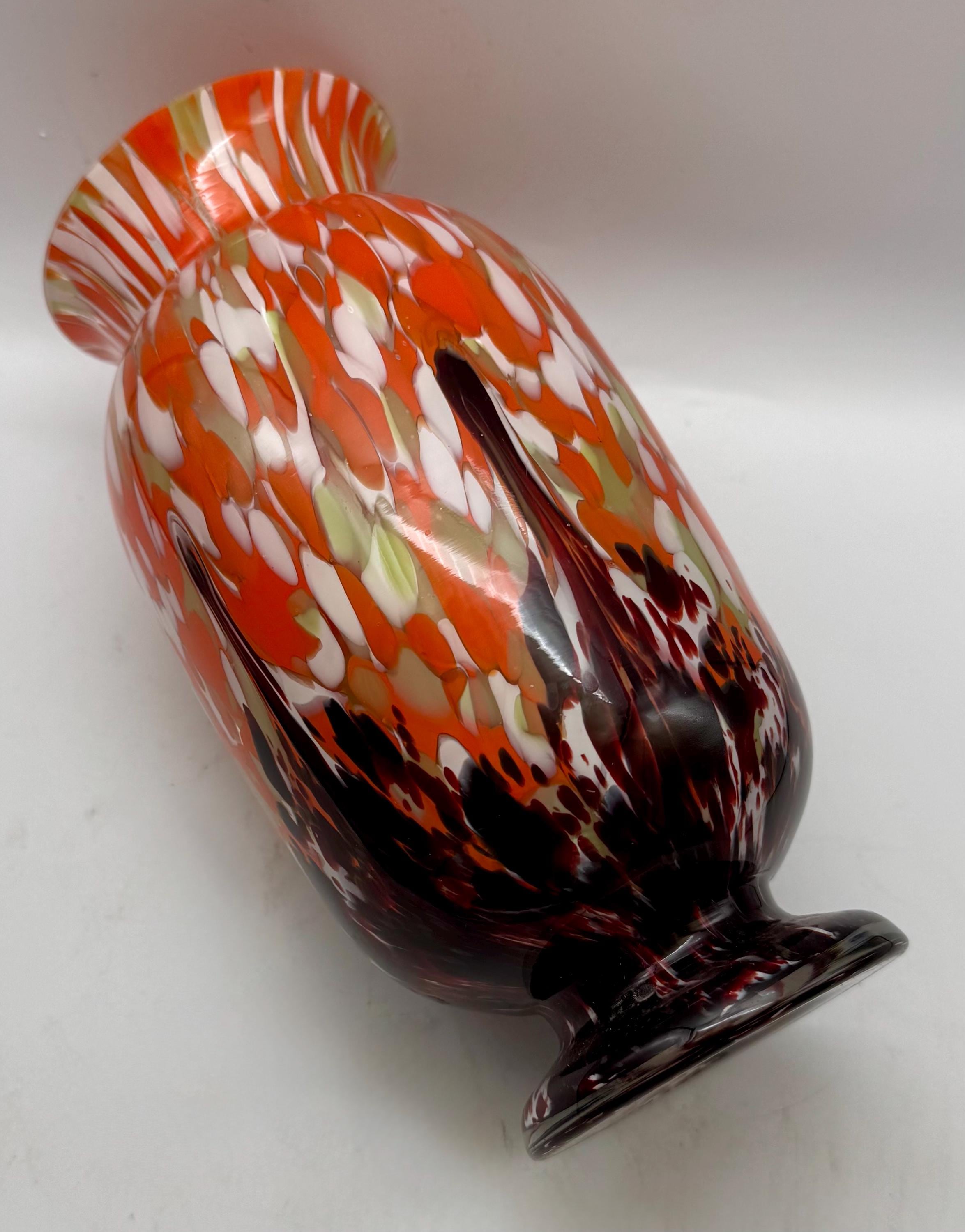 Czech glass vase - Etsy 日本