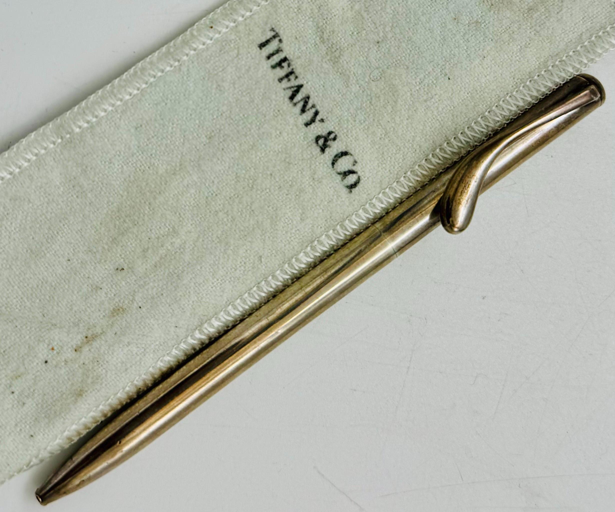 【ヴィンテージ】◇ティファニー◇ エルサ・ペレッティ / シルバー925 ペン ヴィンテージ】◇ティファニー◇ エルサ・ペレッティ / シルバー