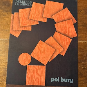 Derrière Le Miroir #228 Pol Bury Moderne Art 1978 French Art Magazine