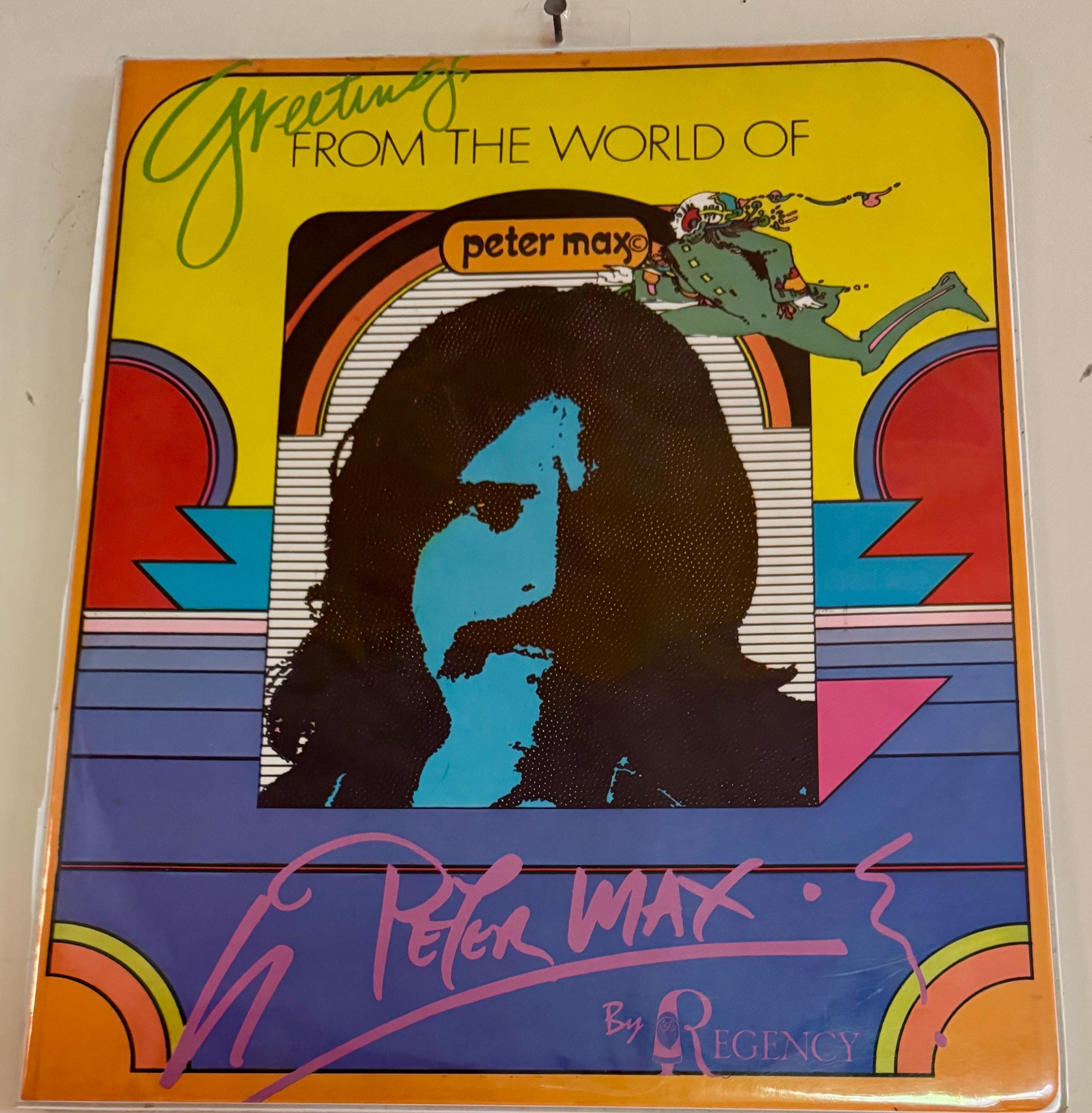 Peter max signed - Etsy 日本