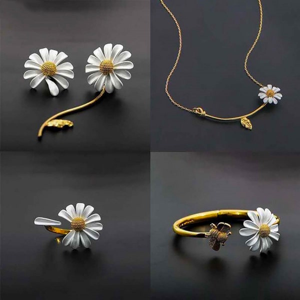 Daisy Jewelry Etsy