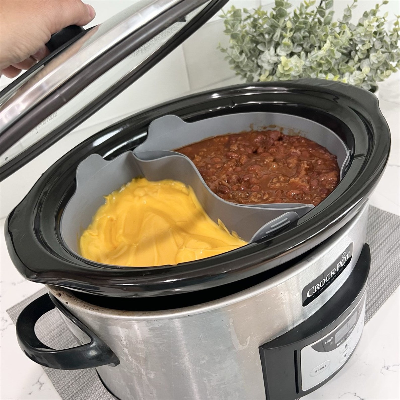 Perfect Crock Pot Divider, Easy Cooking, Silicone Crock Pot Etsy