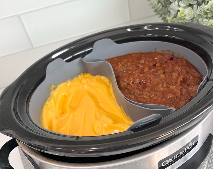 Crock Pot Divider, Crock Pot Separator, Easy Cleanup for Crock Pot