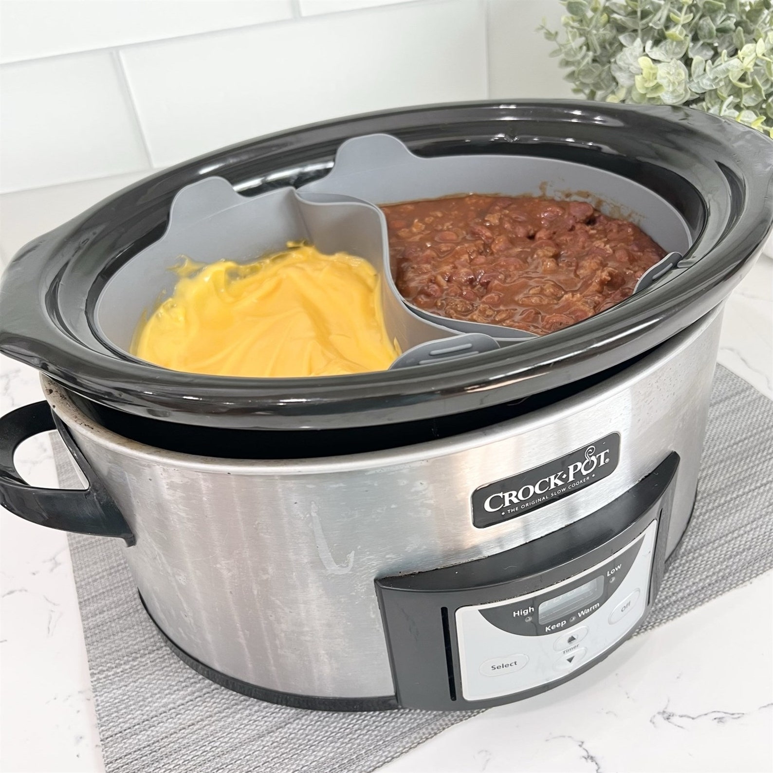 Perfect Crock Pot Divider, Easy Cooking, Silicone Crock Pot Etsy