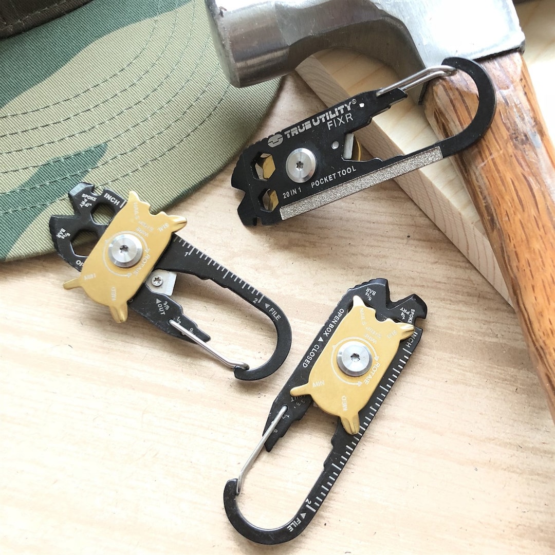 Multiple Tool Keychain Multitool Keychain for Him Tool Etsy