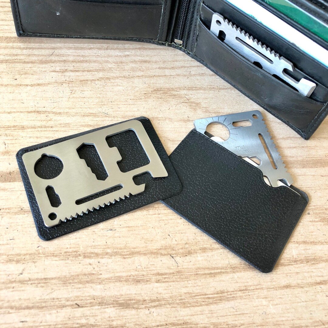 Multi Tool Wallet Gadget Wallet Tool Multi Use Tool Pocket Etsy