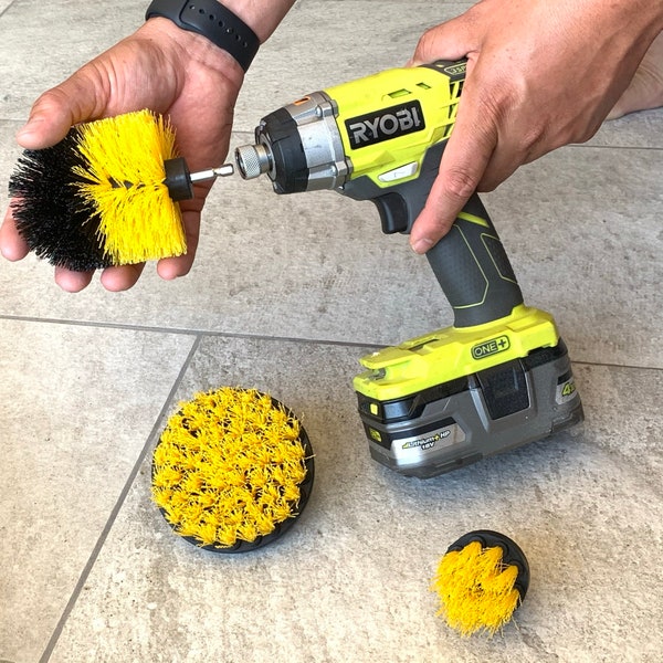 Drill Cleaning Attachment Etsy