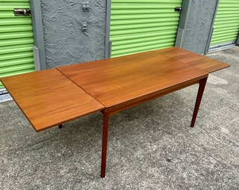 Danish Teak Dining Table - Etsy