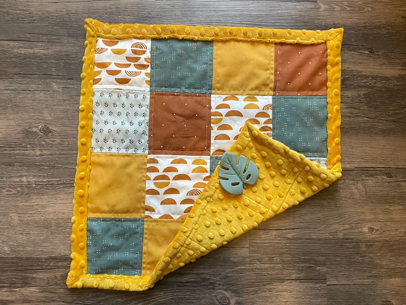 Earthen Vessel Quilted Baby Blanket Etsy