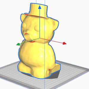 Teddy bear dice tower STL