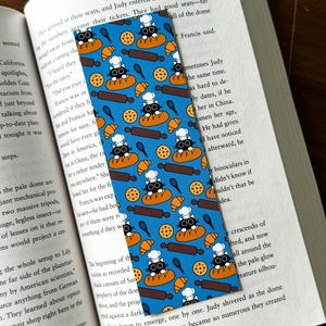 Marque-page à motif sur le thème des chats • Marque-page recto-verso • Cadeau pour les amoureux des livres • Cadeau parfait pour les amoureux des chats