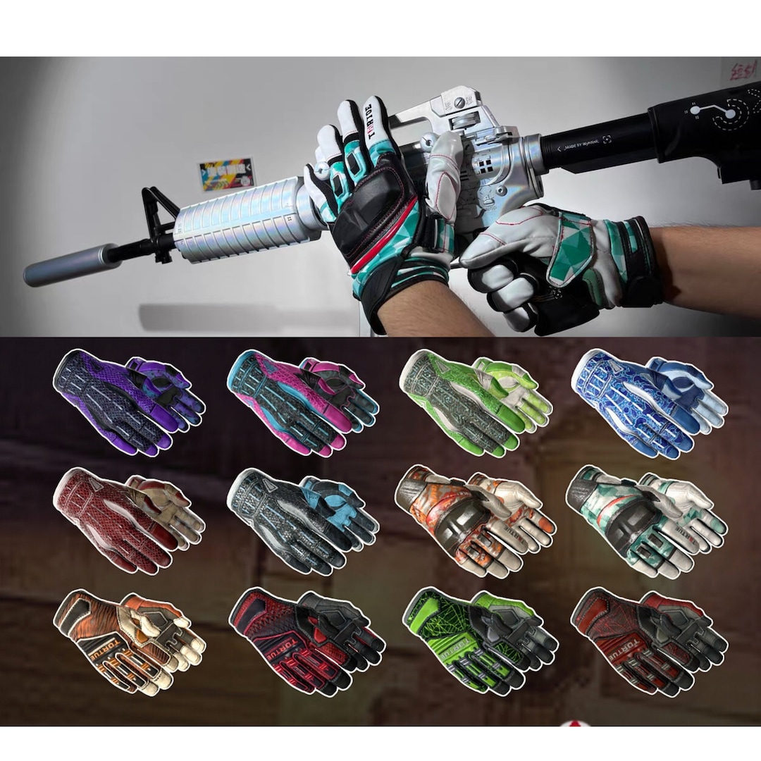 CSGO Inspired Gloves, CSGO Sport Gloves Pandora's Box Etsy UK