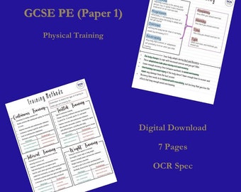GCSE PE-Notizen (Papier 1)